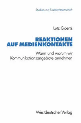 Goertz |  Reaktionen auf Medienkontakte | eBook | Sack Fachmedien