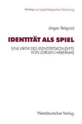 Belgrad |  Identität als Spiel | eBook | Sack Fachmedien