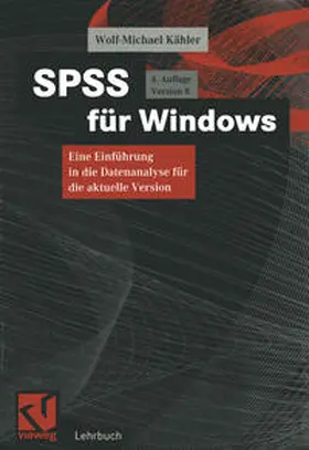 Kähler | SPSS für Windows | E-Book | sack.de