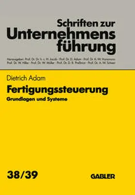 Adam |  Fertigungssteuerung | eBook | Sack Fachmedien