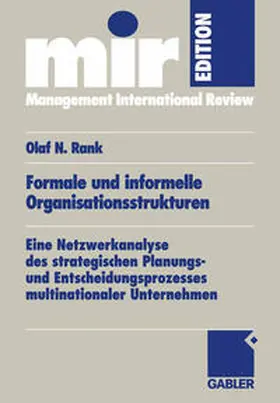 Rank |  Formale und informelle Organisationsstrukturen | eBook | Sack Fachmedien