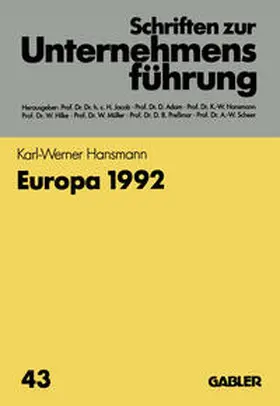 Hansmann |  Europa 1992 | eBook | Sack Fachmedien