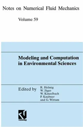Helmig / Jäger / Wittum |  Modeling and Computation in Environmental Sciences | Buch |  Sack Fachmedien