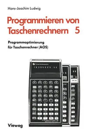 Hans-Joachim |  Programmoptimierung für Taschenrechner (AOS) | eBook | Sack Fachmedien