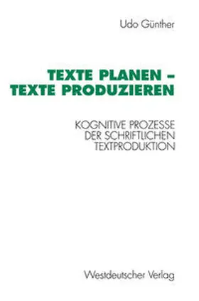 Udo | Texte planen — Texte produzieren | E-Book | sack.de