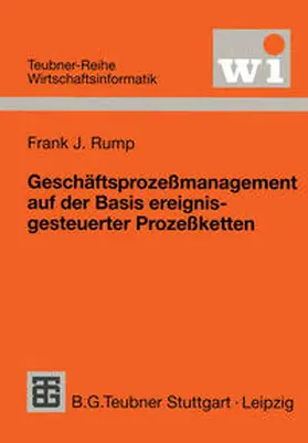  Geschäftsprozeßmanagement auf der Basis ereignisgesteuerter Prozeßketten | eBook | Sack Fachmedien