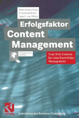 Koop / Offern / Fedtke |  Erfolgsfaktor Content Management | Buch |  Sack Fachmedien