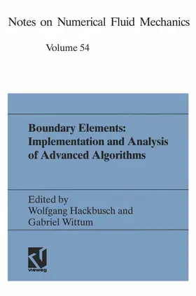 Wittum / Hackbusch |  Boundary Elements: Implementation and Analysis of Advanced Algorithms | Buch |  Sack Fachmedien