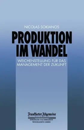 Sokianos |  Produktion im Wandel | Buch |  Sack Fachmedien