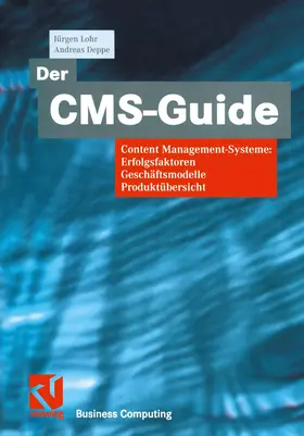 Deppe / Lohr |  Der CMS-Guide | Buch |  Sack Fachmedien