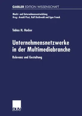 Hacker |  Unternehmensnetzwerke in der Multimediabranche | eBook | Sack Fachmedien