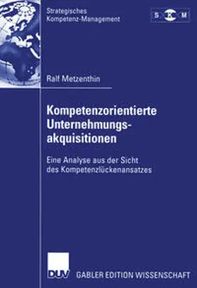Metzenthin | Kompetenzorientierte Unternehmungsakquisitionen | E-Book | sack.de