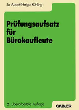 Appel |  Prüfungsaufsatz für Bürokaufleute | eBook | Sack Fachmedien