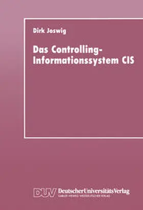 Joswig | Das Controlling-Informationssystem CIS | E-Book | www2.sack.de