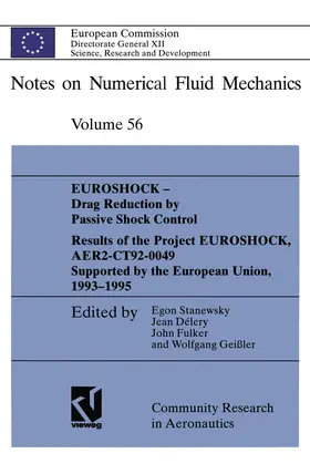 Stanewsky / Geißler / Delery |  EUROSHOCK - Drag Reduction by Passive Shock Control | Buch |  Sack Fachmedien