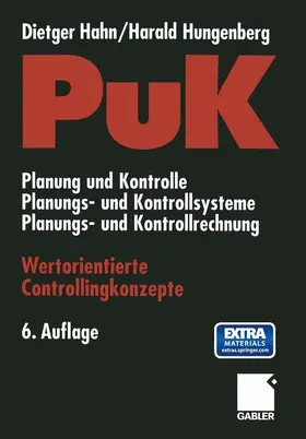 Hungenberg / Hahn |  PuK - Wertorientierte Controllingkonzepte | Buch |  Sack Fachmedien