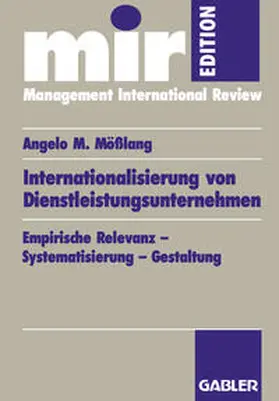 Mößlang | Internationalisierung von Dienstleistungsunternehmen | E-Book | sack.de