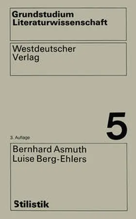 Asmuth |  Stilistik | eBook | Sack Fachmedien