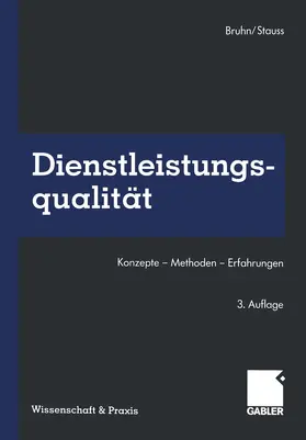 Stauss / Bruhn |  Dienstleistungsqualität | Buch |  Sack Fachmedien