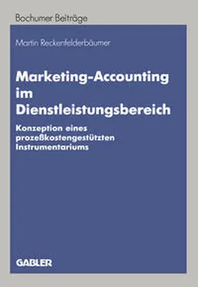 Reckenfelderbäumer |  Marketing-Accounting im Dienstleistungsbereich | eBook | Sack Fachmedien
