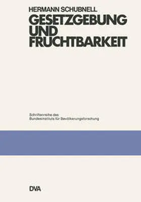 Gesetzgebung und Fruchtbarkeit | E-Book | www2.sack.de