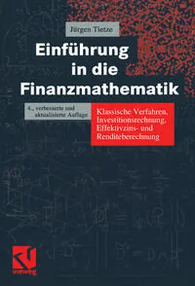 Tietze |  Einführung in die Finanzmathematik | eBook | Sack Fachmedien