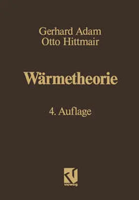 Adam / Hittmair |  Wärmetheorie | eBook | Sack Fachmedien
