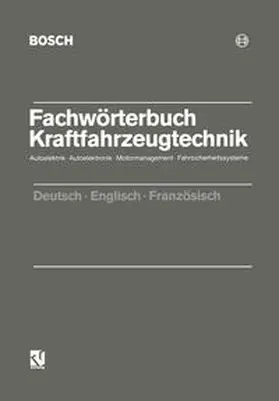 Bauer / Dinkler / Girling |  Fachwörterbuch Kraftfahrzeugtechnik | eBook | Sack Fachmedien