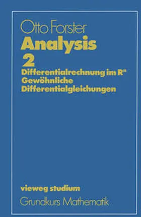 Forster |  Analysis 2 | eBook | Sack Fachmedien