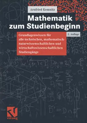 Kemnitz |  Mathematik zum Studienbeginn | eBook | Sack Fachmedien