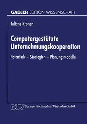Computergestützte Unternehmungskooperation | E-Book | www2.sack.de