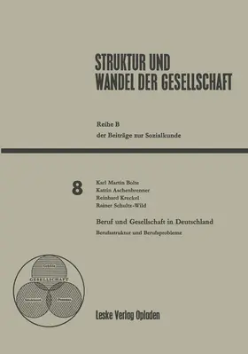  Beruf und Gesellschaft in Deutschland | Buch |  Sack Fachmedien