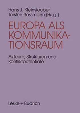  Europa als Kommunikationsraum | eBook | Sack Fachmedien