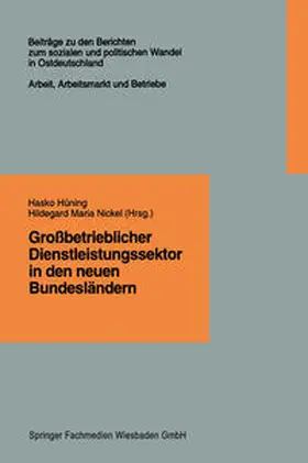 Hüning | Großbetrieblicher Dienstleistungssektor in den neuen Bundesländern | E-Book | sack.de