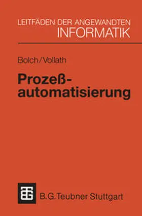 Bolch / Vollath |  Prozeßautomatisierung | eBook | Sack Fachmedien