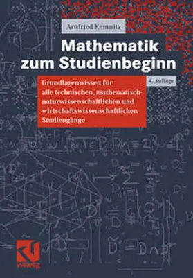 Kemnitz |  Mathematik zum Studienbeginn | eBook | Sack Fachmedien