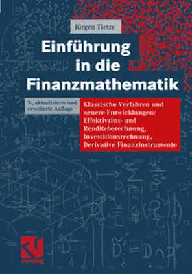 Tietze |  Einführung in die Finanzmathematik | eBook | Sack Fachmedien