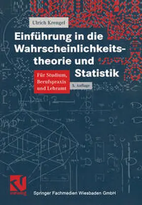 Krengel |  Einführung in die Wahrscheinlichkeitstheorie und Statistik | eBook | Sack Fachmedien