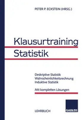 Eckstein | Klausurtraining Statistik | E-Book | www2.sack.de