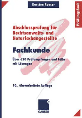 Roeser |  Fachkunde | eBook | Sack Fachmedien