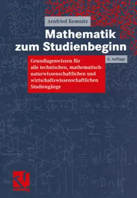 Kemnitz |  Mathematik zum Studienbeginn | eBook | Sack Fachmedien