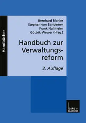 Blanke |  Handbuch zur Verwaltungsreform | eBook | Sack Fachmedien