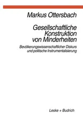 Ottersbach |  Gesellschaftliche Konstruktion von Minderheiten | eBook | Sack Fachmedien