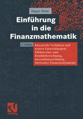 Tietze |  Einführung in die Finanzmathematik | eBook | Sack Fachmedien