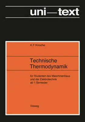 Knoche |  Technische Thermodynamik | eBook | Sack Fachmedien