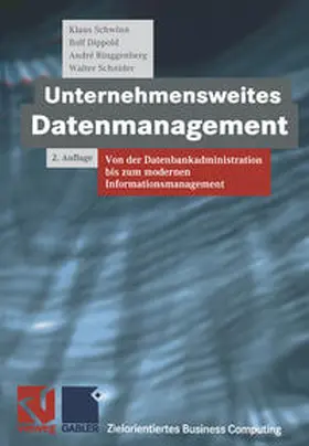 Schwinn / Dippold / Ringgenberg |  Unternehmensweites Datenmanagement | eBook | Sack Fachmedien