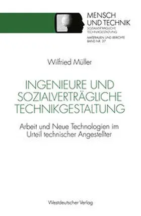  Ingenieure und sozialverträgliche Technikgestaltung | eBook | Sack Fachmedien