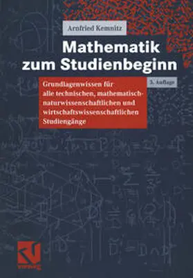 Kemnitz |  Mathematik zum Studienbeginn | eBook | Sack Fachmedien