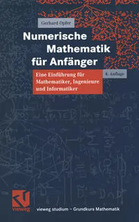Opfer |  Numerische Mathematik für Anfänger | eBook | Sack Fachmedien