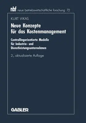  Neue Konzepte für das Kostenmanagement | eBook | Sack Fachmedien